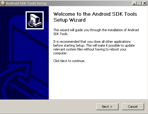 Figure 4: Android installer